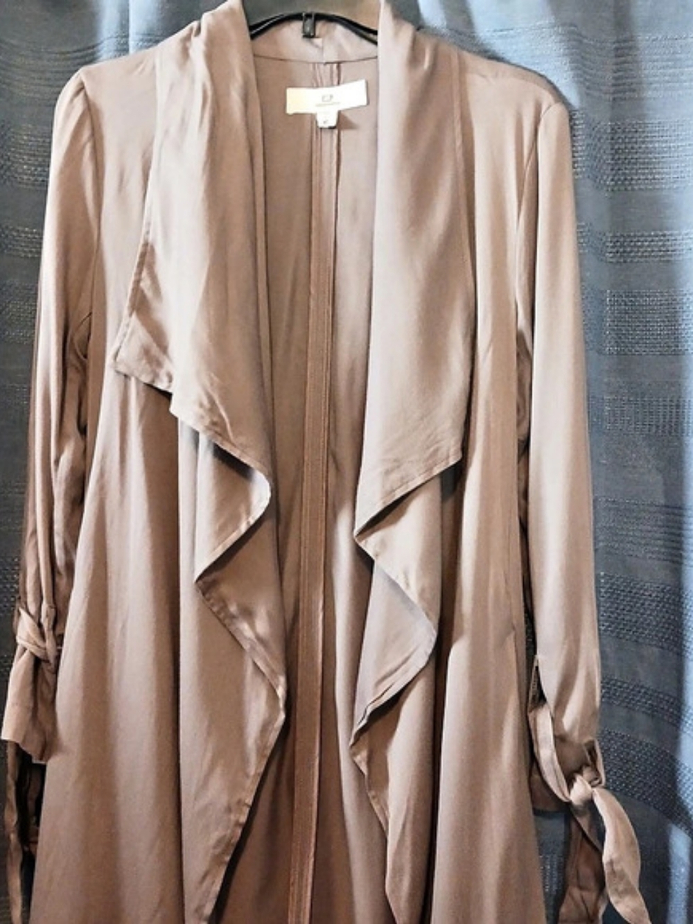 Threads 4 Supply Women's Draped Coat in Brown Size XS Like New